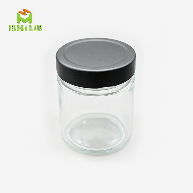 Wide Mouth Ergo Glass Jar